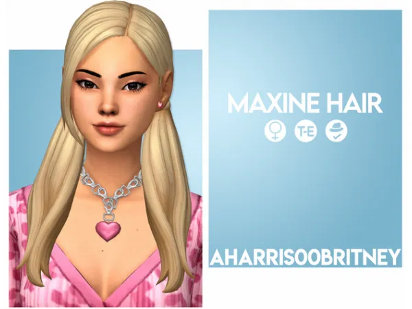 Maxis Match Maxine Hair - The Sims 4 Custom Content