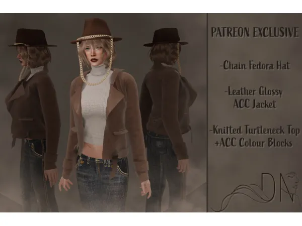 Alpha PATREON EXCLUSIVE FEBRUARY SET by darknighttsims - The Sims 4 Custom Content