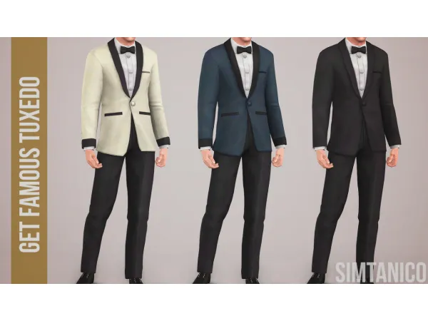 Get Famous Tuxedo converted to for men - The Sims 3 Custom Content