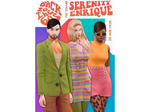 Serenity X Enrique - Back To The 60s Collection - PART 1