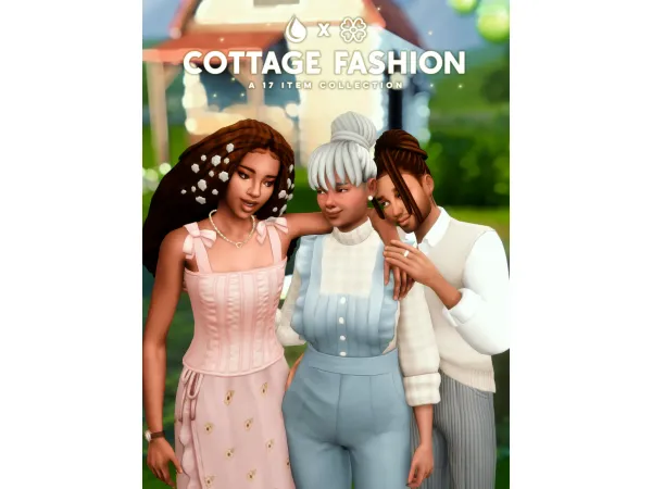 Maxis Match SxS Cottage Fashion by Serenity - The Sims 4 Custom Content