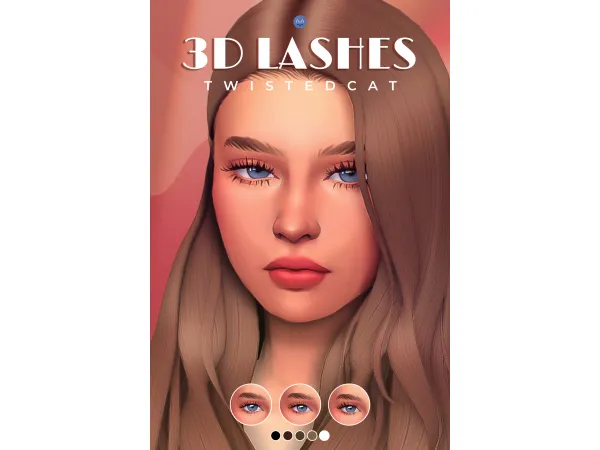 3D Eyelashes No.1 by TwistedCat