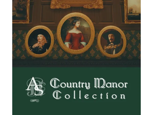 Maxis Match [ ] ANACHROSIMS COUNTRY MANOR COLLECTION PART 2 - The Sims 4 Custom Content