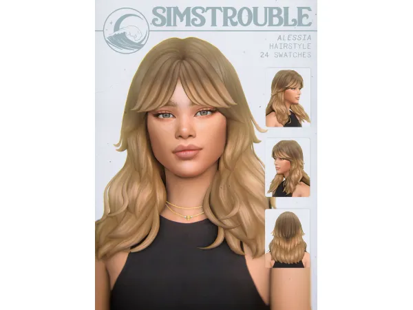 Maxis Match ALESSIA by simstrouble - The Sims 4 Custom Content