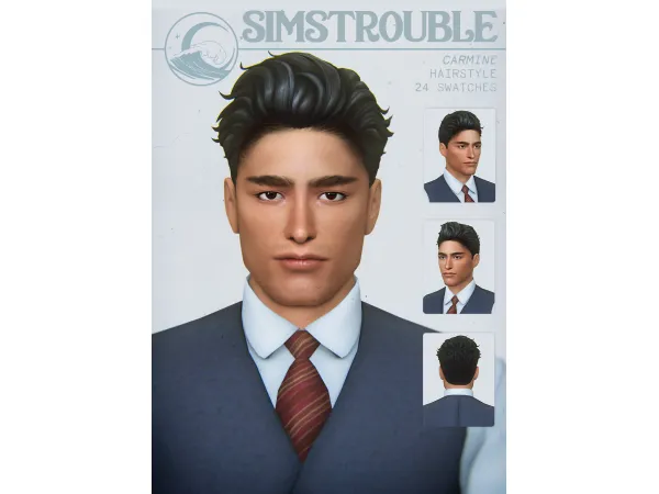 Maxis Match CARMINE by simstrouble Updated 23rd March 2022 - The Sims 4 Custom Content