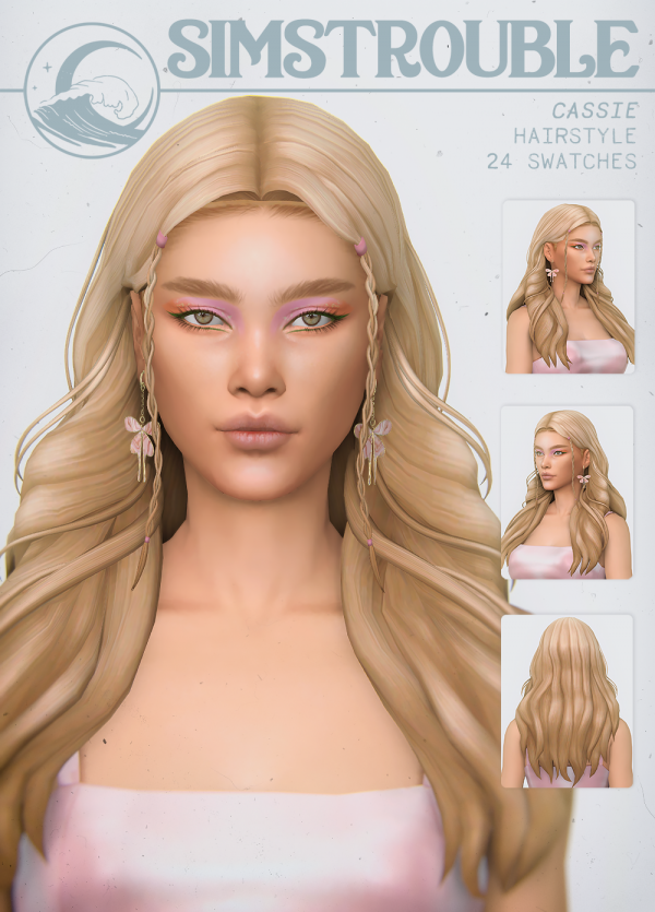 Maxis Match Cassie by simsfinds - The Sims 4 Custom Content
