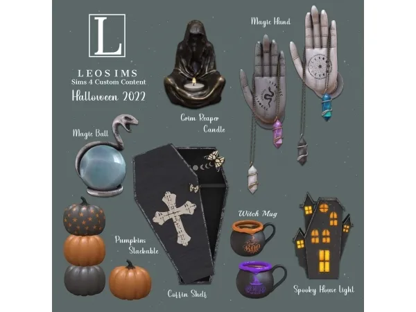 Alpha Halloween 2022 - The Sims 4 Custom Content