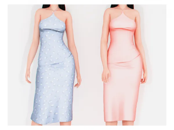 Alpha Tally Dress - The Sims 4 Custom Content