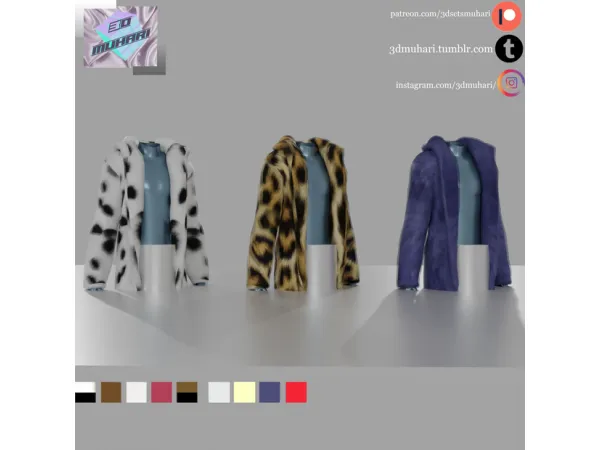 Alpha 3D Cruella Boy - The Sims 4 Custom Content