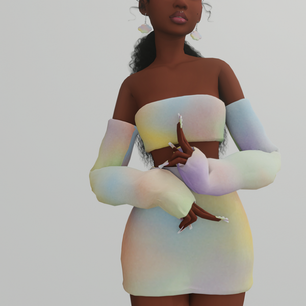 Alpha Cloud Set by simsfinds - The Sims 4 Custom Content