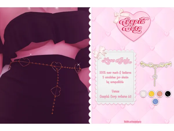 Alpha cuupid corp love chain - The Sims 4 Custom Content