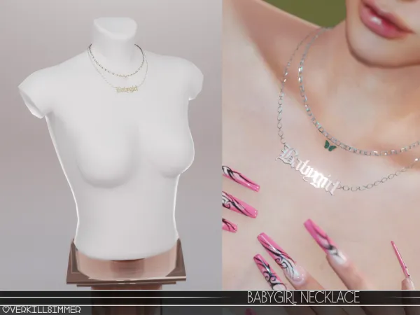 Babygirl necklace