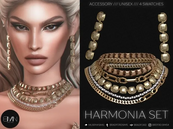Alpha Harmonia Set - The Sims 4 Custom Content