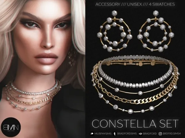 Alpha Constella Set - The Sims 4 Custom Content
