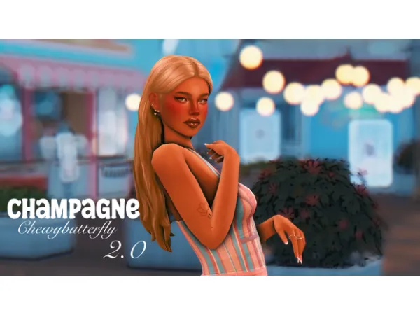 Mix champagne 20 a gshade preset - The Sims 4 Custom Content