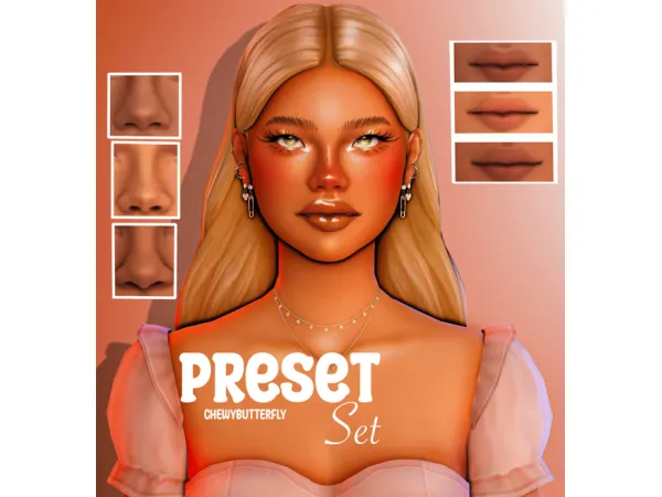 Mix preset set - The Sims 4 custom content