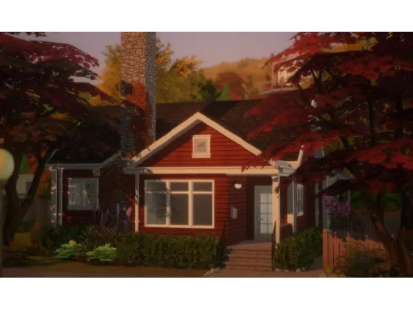Maxis Match Finch House - The Sims 4 Custom Content