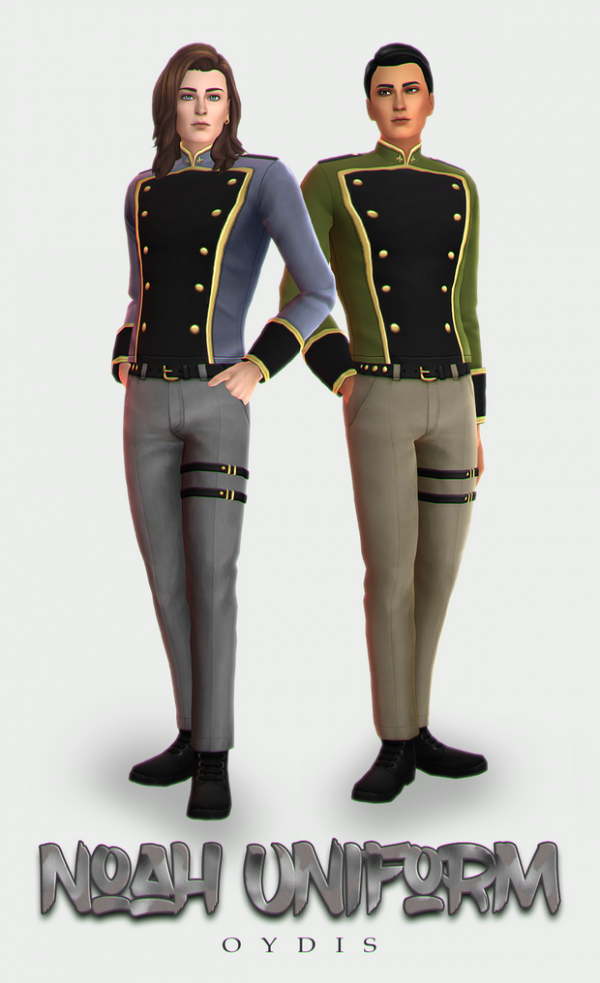 Maxis Match Noah Uniform by simsfinds - The Sims 4 Custom Content