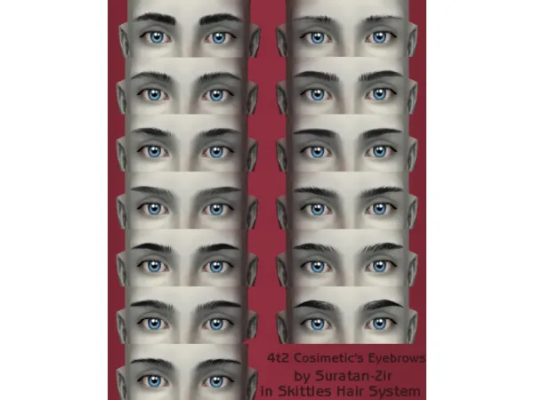 SKITTLESSIMS GENETICS PACK 2 - The Sims 2 Custom Content