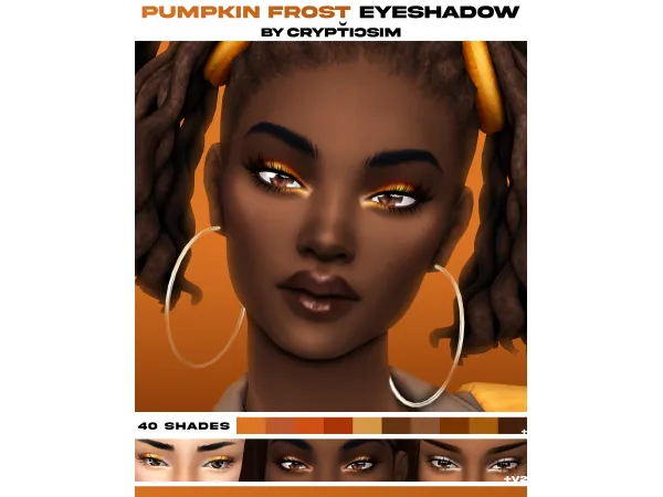 Maxis Match the pumpkin frost palette by crypticsim - The Sims 4 Custom Content