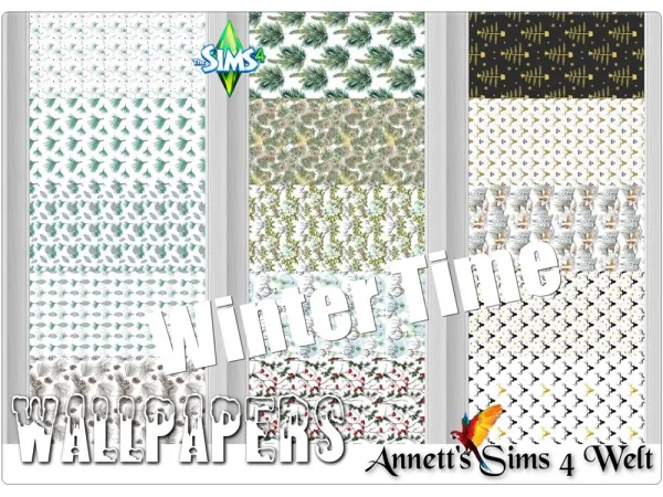 Mix Wallpapers - The Sims 4 Custom Content