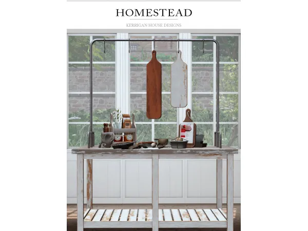 Alpha [KHD] Homestead Mini Set by Kerrigan House Designs - The Sims 4 Custom Content