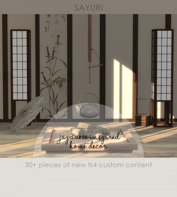 Alpha KHD Sayuri Set [November Reward] by kerriganhouse - The Sims 4 Custom Content