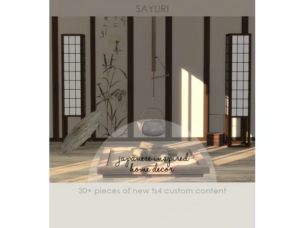 Alpha KHD Sayuri Set [November Reward] by Kerrigan House Designs - The Sims 4 Custom Content