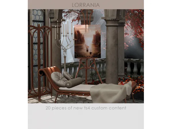 Alpha [KHD] Lorrania Set [April Reward] by Kerrigan House Designs - The Sims 4 Custom Content