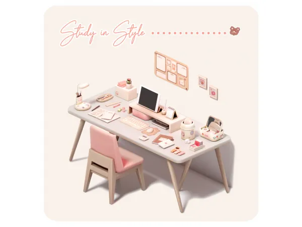 Mix Study in Style Set - The Sims 4 Custom Content