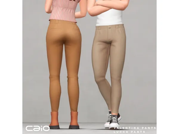 Maxis Match velentina luca pants by caiocc - The Sims 4 Custom Content