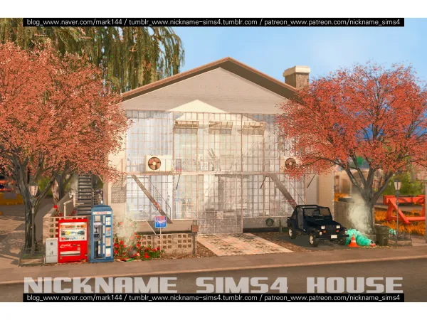 Alpha Loft House - The Sims 4 Custom Content