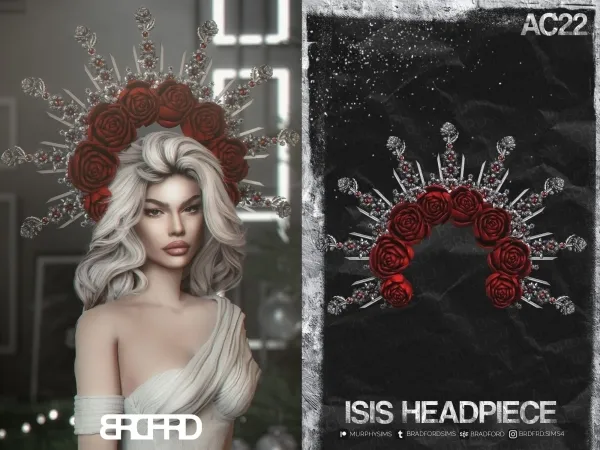 Alpha ISIS HEADPIECE [AC22 DAY 2] - The Sims 4 Custom Content