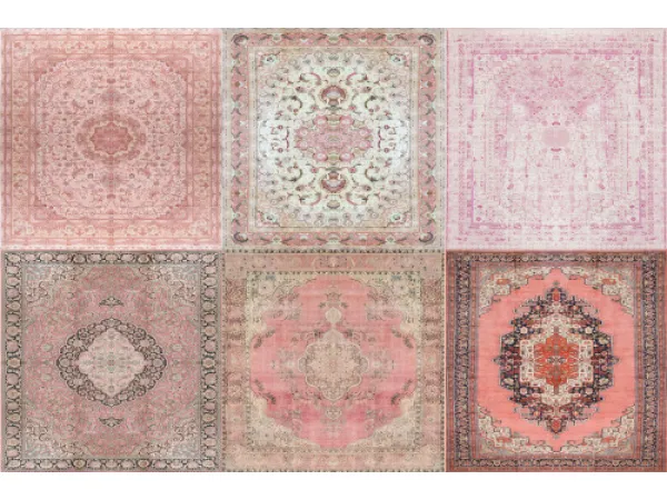 Mix Pink Persian Rugs by cosysims - The Sims 4 Custom Content
