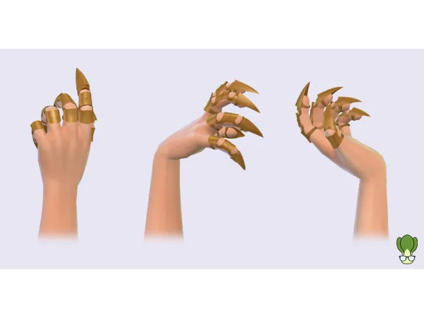 Alpha CLAW RING FOR MALE SIMS 4 by bokchoijo - The Sims 4 Custom Content
