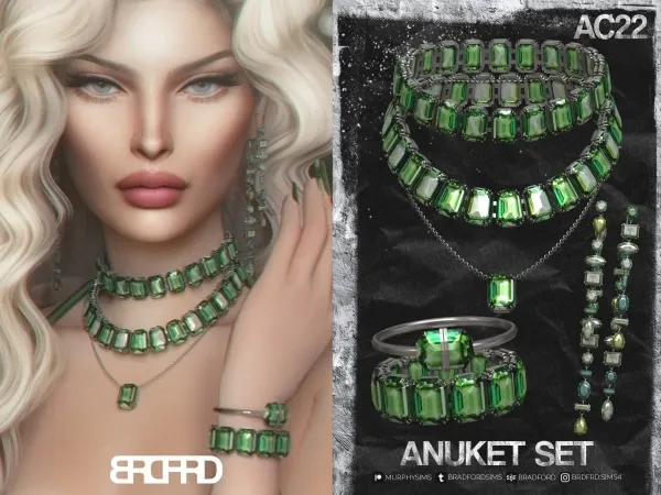 Alpha ANUKET SET [AC22 DAY 5] - The Sims 4 Custom Content