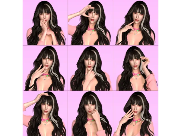 Mix [ROSELIPA] DM (Doesnt matter) by ROSELIPA - The Sims 4 Custom Content