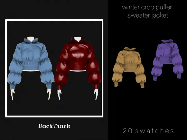 Alpha Winter Set by backtrackcc - The Sims 4 Custom Content
