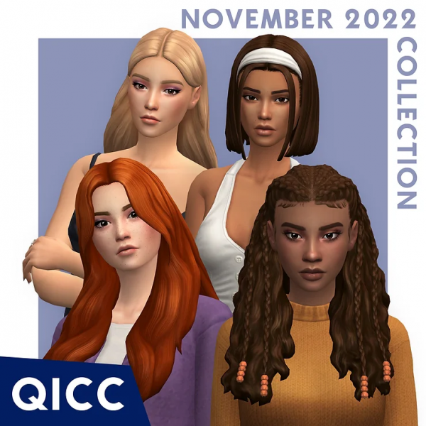 Maxis Match November 2022 Collection by itsqicc - The Sims 4 Custom Content
