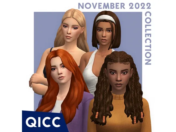 Maxis Match November 2022 Collection by qicc - The Sims 4 Custom Content