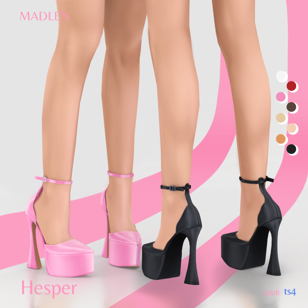 Maxis Match Hesper Pumps by madlensims - The Sims 4 Custom Content