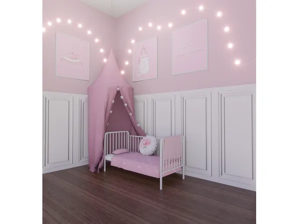 Alpha Toddler Princess Bedroom - The Sims 4 Custom Content