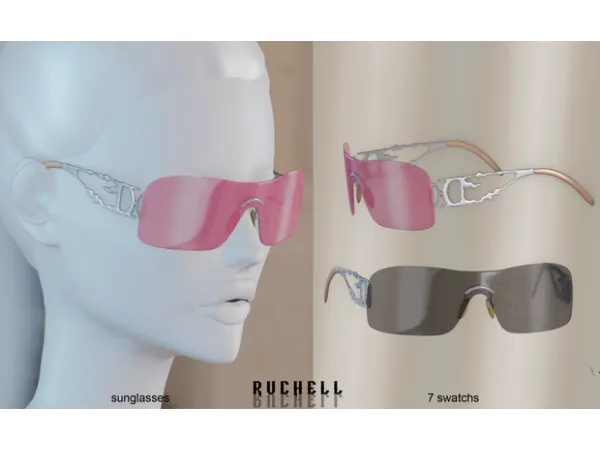 Alpha Barbie Sunglasses - The Sims 4 Custom Content