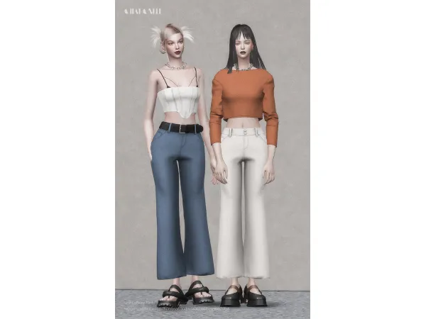 Unif Caffeine Pants by Charonlee SIMS