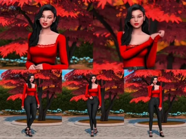 Mix Pose Pack 43 - The Sims 4 Custom Content