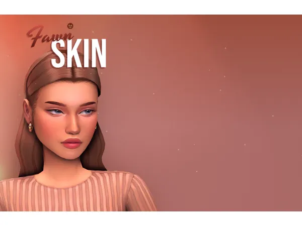 Maxis Match Fawn Skin Overlay Download by TwistedCat - The Sims 4 Custom Content