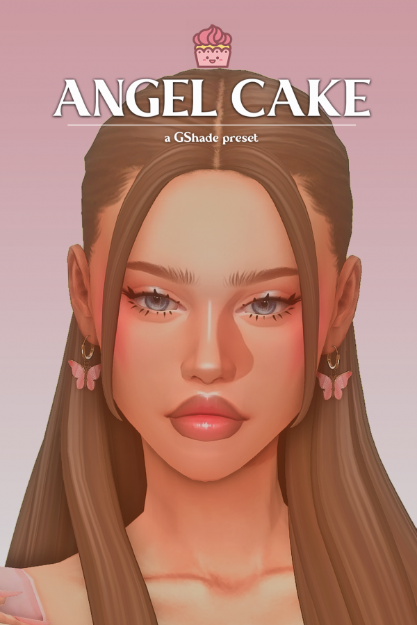 Mix ANGEL CAKE a GShade preset by simsfinds - The Sims 4 Custom Content