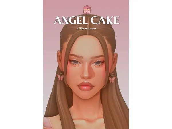 Mix ANGEL CAKE a GShade preset by Lady Simmer - The Sims 4 Custom Content