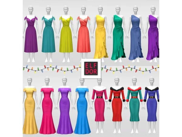 Maxis Match December Collection 1 - The Sims 4 Custom Content