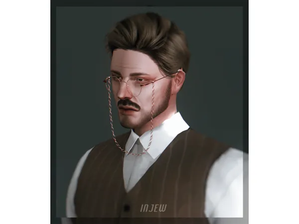 Antique chain glasses & no chain antique glasses by INJEW